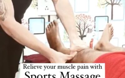 Relieve your muscle pain with Sports Massage